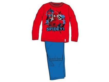 Spiderman pyžama červené model A