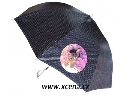 Deštník s kočičkou typ A