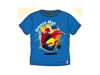 Spiderman tričko modré model A