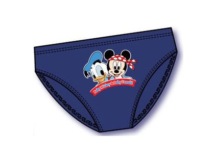 Mickey Mouse Donald Duck plavky modré