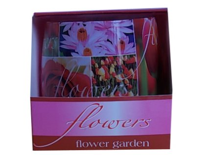 Svíčka flowers flower garden 100g
