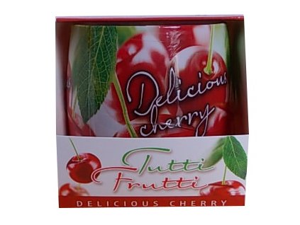 Svíčka tutti frutti delicius cherry 100g