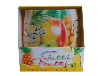 Svíčky vonné tutti frutti exotic fruit 100g