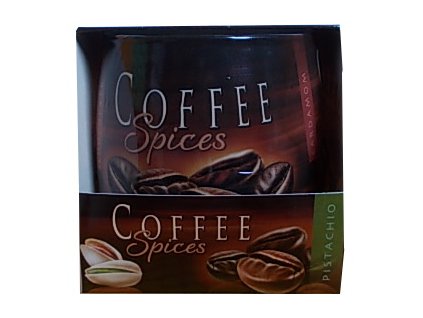 Svíčky coffee spices pistácie 100g