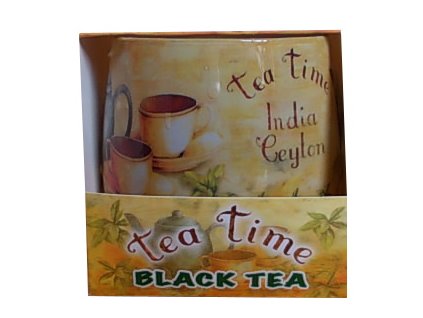 Svíčka black tea 100g