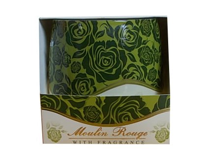 Svíčka Moulin Rouge zelená 100g