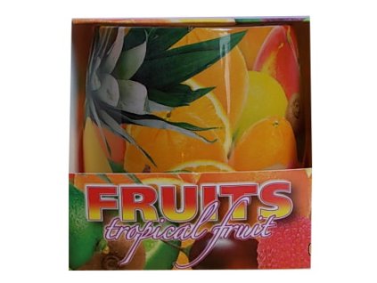 Vonná svíčka ve skle Fruits 100g