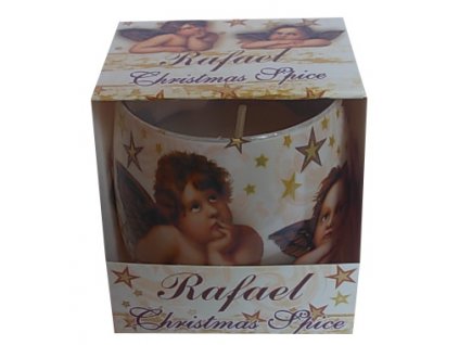 Svíčka ve skle Rafael Christmas 100g