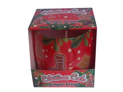 Vonné svíčky ve skle Christmas 100g