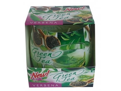 Svíčka ve skle Green Tea New 100g
