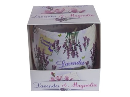 Vonná svíčka ve skle Lavender 100g