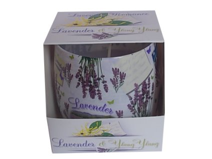 Vonné svíčky ve skle Lavender 100g