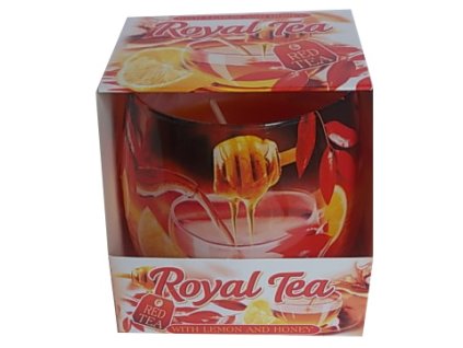 Vonné svíčky ve skle Royal Tea 100g
