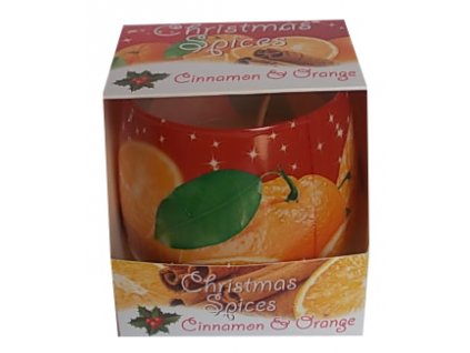 Vonné svíčky Christmas Cinnamon Orange