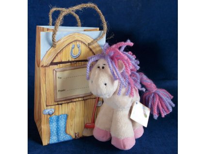 Koníček Pony fialový + dárek