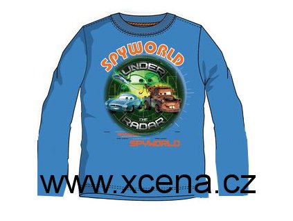 Cars tričko Disney modré