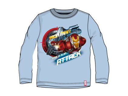 Iron Men Avengers tričko modré