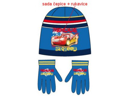 Čepice a rukavice Cars nová kolekce