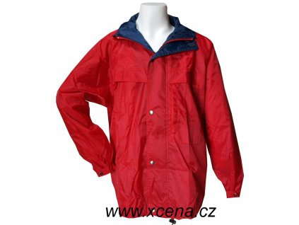 Bunda unisex červená