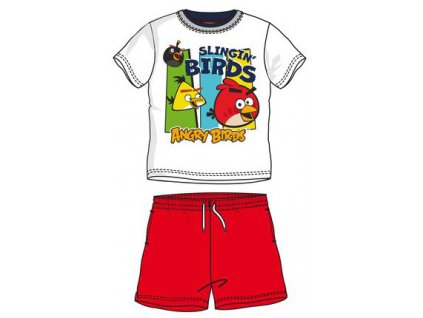 Tričko a šortky komplet Angry Birds