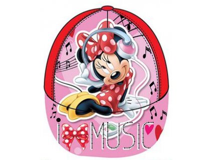 Minnie kšiltovka čepice červená model A