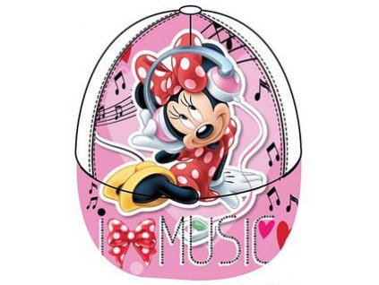 Minnie kšiltovka čepice růžová model A