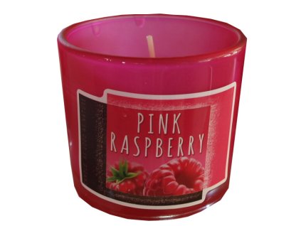 Svíčka ve skle Pink raspberry 75g