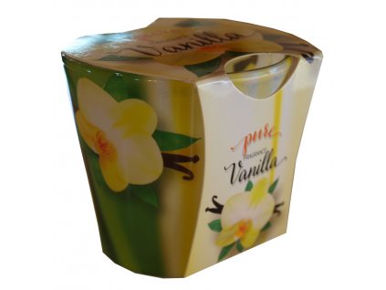 Svíčka Pure fragrance vanilla 100g