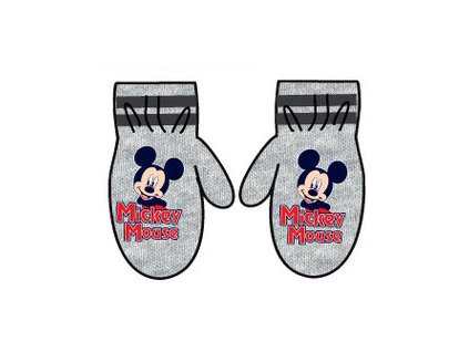 Mickey Mouse palčáky šedé