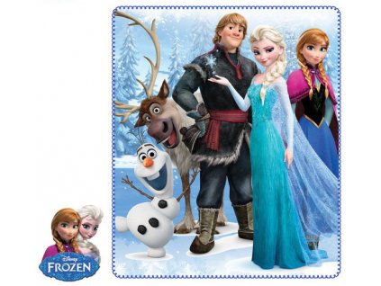 Frozen Anna Elsa deka polar fleece