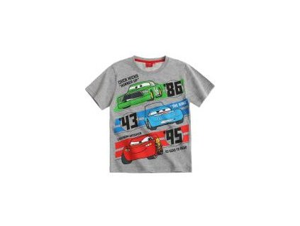 Cars tričko Disney šedé nový model
