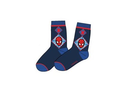 Spiderman ponožky modré barvy