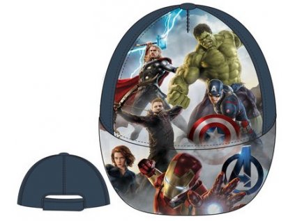 Avenger Capitan Amerika kšiltovka šedá