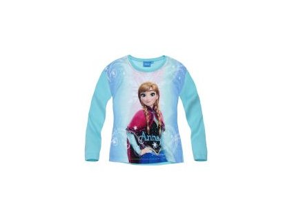 Frozen Anna tričko tyrkysové