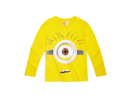 Minions trička s dlouhým rukávem žluté