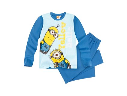 Minions pyžama tyrkysové