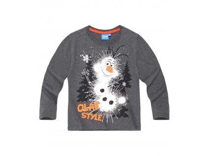 Olaf Frozen tričko šedé