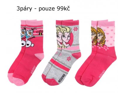 Frozen Enna a Elsa ponožky sada