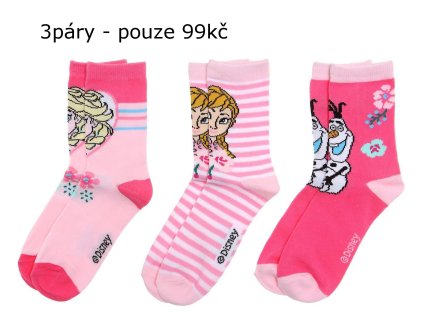 Enna a Elsa Ledové království ponožky