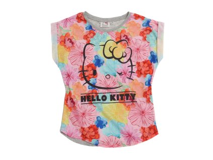 Hello Kitty tričko šedé