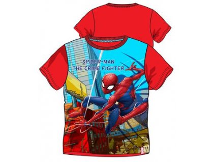 Spidermann tričko nová kolekce červené