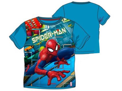 Spiderman tričko nová kolekce modré