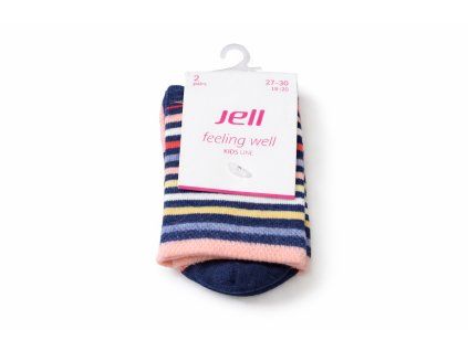 Pestrobarevné dětské ponožky Jell