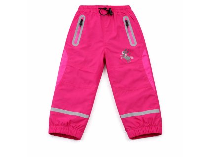 Šusťáky dívčí růžové