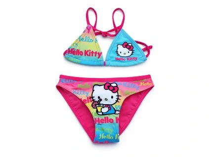 Dívčí dvoudílné plavky Hello Kitty růžové