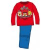 Pyžamo Angry Birds červené s modrou