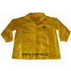 Dětská sportovní bunda žlutá