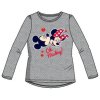 Trička dětská s myškou Minnie šedé