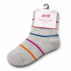 Pestrobarevné dětské ponožky s etiketou