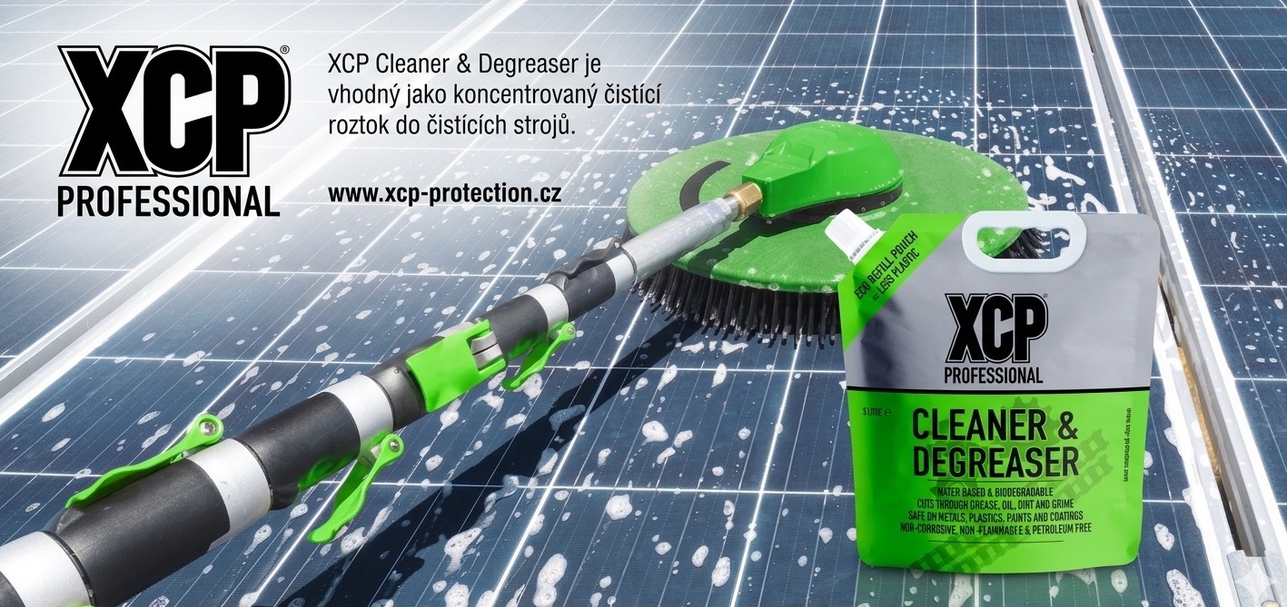 XCP Cleaner & Degreaser pro čištění FVE